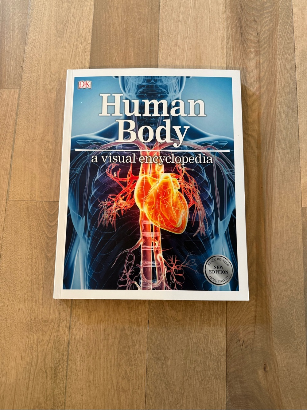 DK Human Body: A Visual Encyclopedia - Blue & Orange Cover